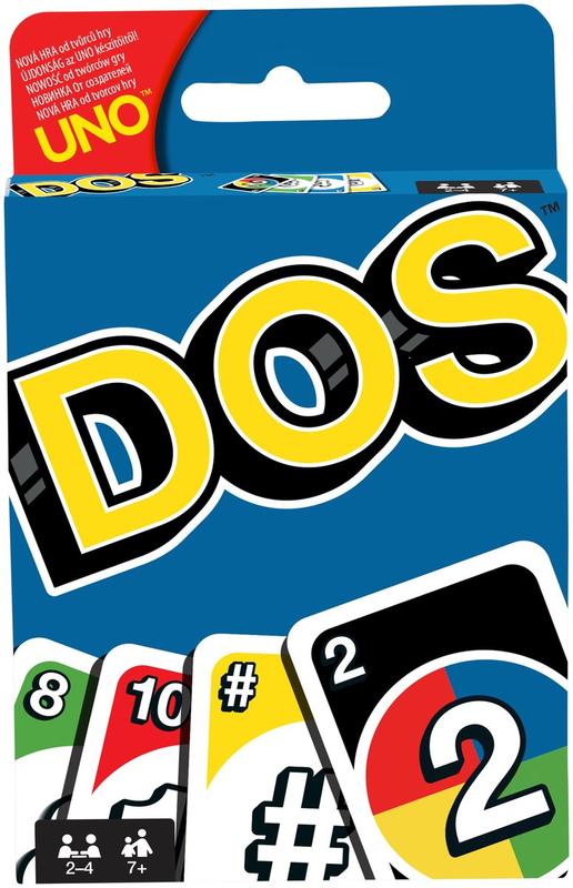 骰子人桌遊-(特價)DOS遊戲卡DOS Card Game(繁)顏色.數字.加法