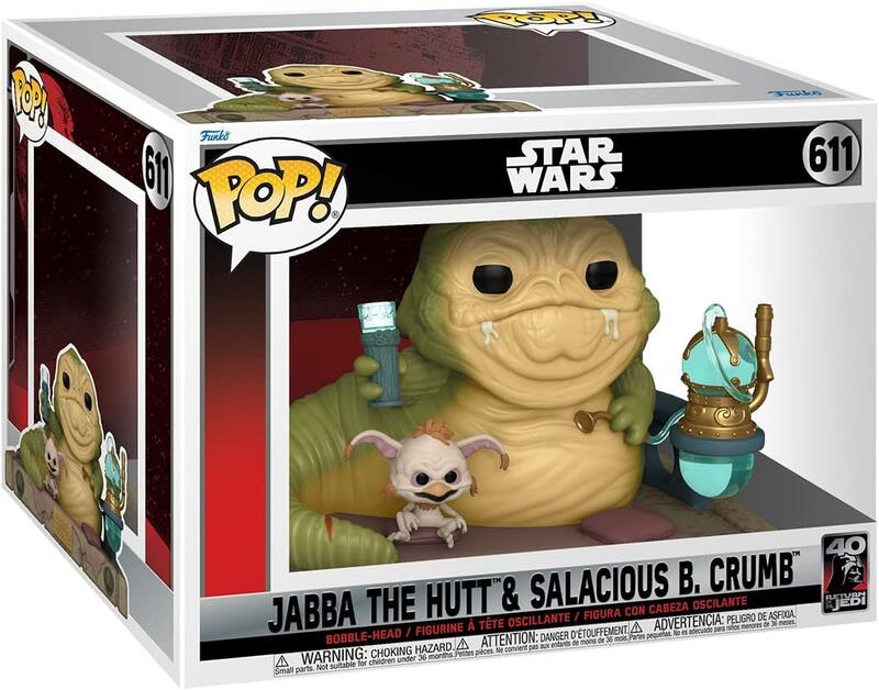 5月Funko POP!星際大戰Star Wars 賈霸Jabba The Hutt 絕地大反攻電影侏