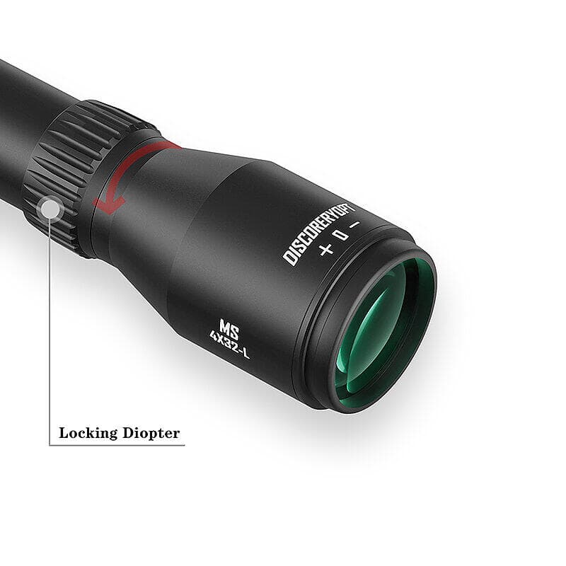 RST 紅星 - DISCOVERY 發現者MS 4X32-L 增強抗震型狙擊鏡-大視野角 12558