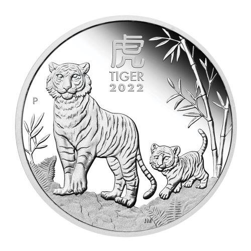 [現貨]澳洲 紀念幣 2022 1oz 虎年生肖紀念銀幣