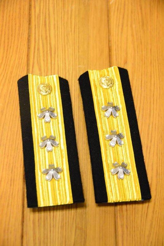帝国海軍　肩章 Yahoo!オークション - 帝国海軍 上等兵曹 階級章 2点セット