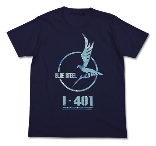 【大叔商會】免訂金 6月到貨 日本COSPA 蒼藍鋼鐵戰艦 I-401 純綿T恤 NAVY 0317