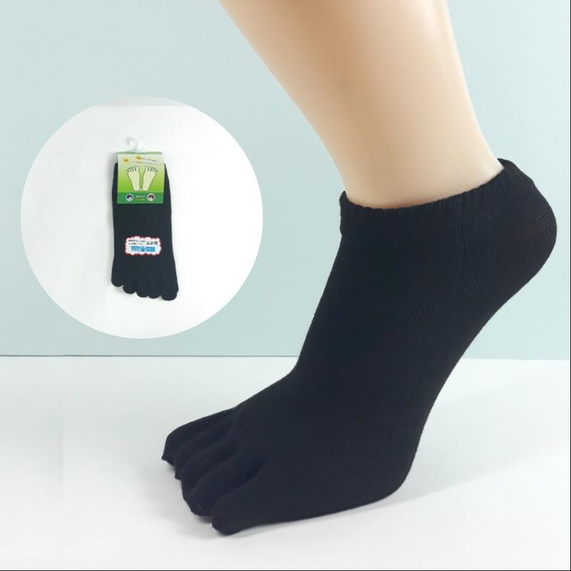 素面短襪 20-26cm 台灣製 襪子 五趾襪 短襪 素色 預防香港腳