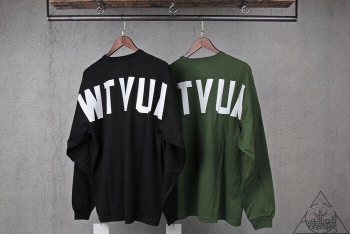 HYDRA】Wtaps Stencil / LS / Copo Tee WTVUA 字體秋冬長袖