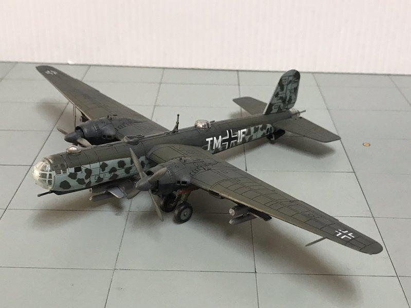 1/144 德國二戰 He177轟炸機  2/KG100 第100爆擊團2中隊 完成品