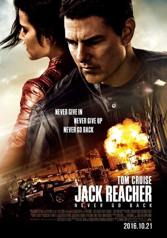 C電影酷卡明信片 神隱任務 - 永不回頭 Jack Reacher - Never Go Back 湯姆克魯斯