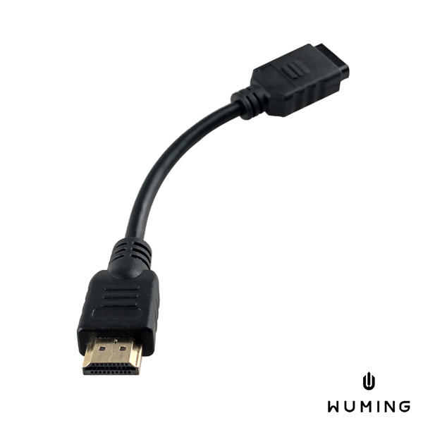 『無名』 15公分 HDMI延長線 轉接線 傳輸線 電視 轉接頭 高畫質 投影 平板 電腦 Anycast P04117