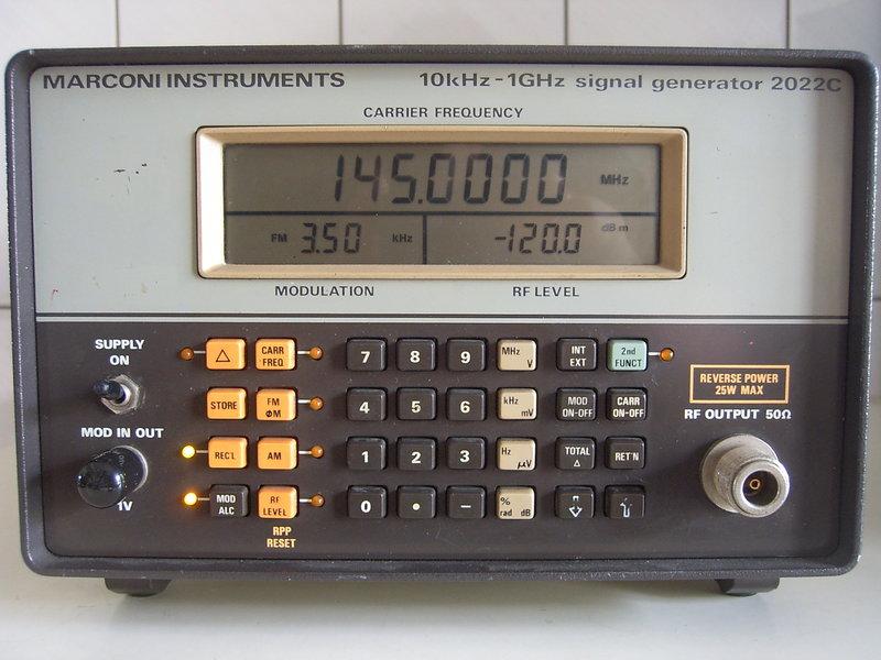 【SG】 Marconi 10KHz--1GHz  2022C 訊號產生器''買一送一''