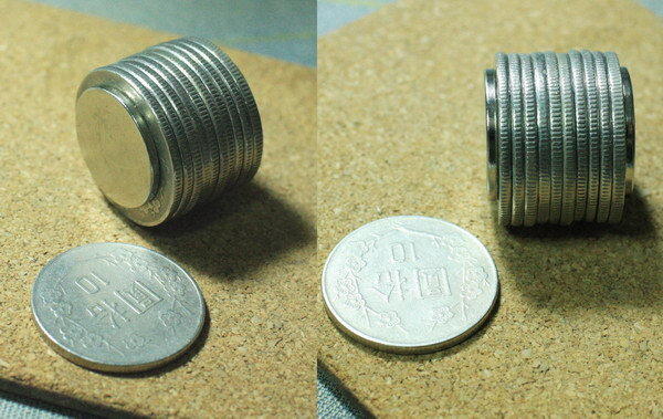 ■萬磁王■釹鐵硼強力磁鐵-圓形硬幣磁鐵20mmx2mm-超強吸力狠狠吸住你