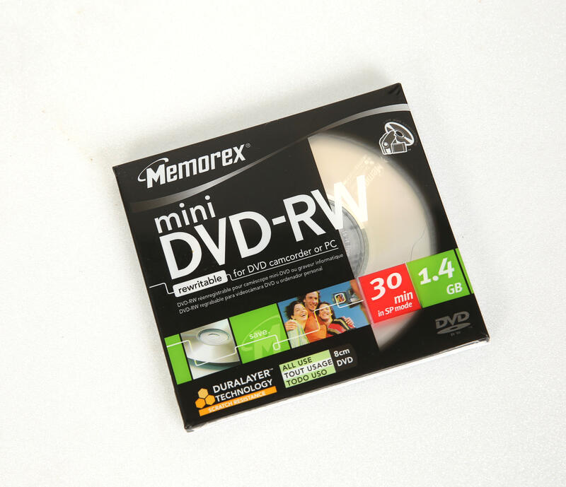 Memorex 8公分 MINI DVD-RW 30min 1.4GB