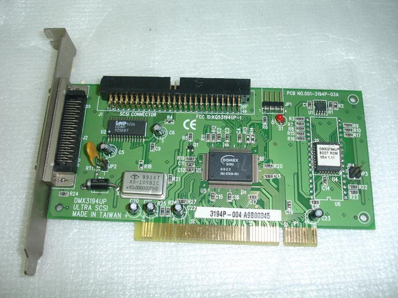 【電腦零件補給站】Domex 德泰科技 DMX3194UP ULTRA PCI SCSI卡