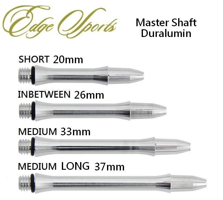 EDGE SPORTS Master Shaft Duralumin 飛鏢專賣 鏢桿 共四種尺寸