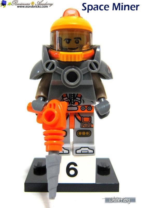 【寶媽的露天】樂高 LEGO 71007 人偶抽抽樂 第12代 6號 太空礦工 (全新已拆) 