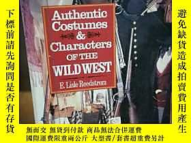 古文物Authentic罕見Costumes & Characters of the Wild West露天12800 