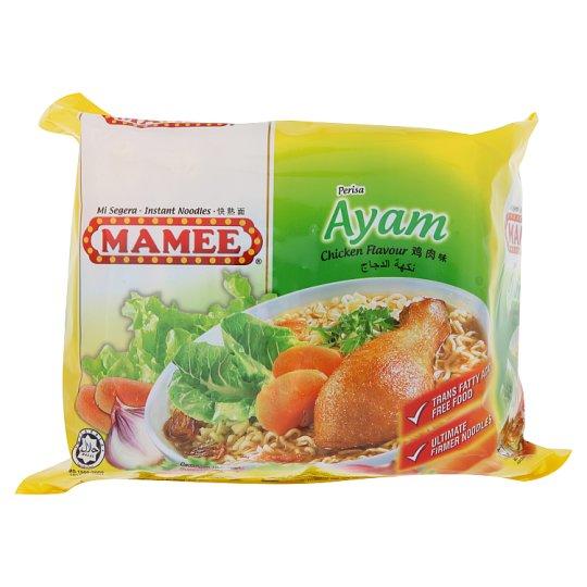 ( 75克 x 5包 ) 馬來西亞 Mamee 媽咪 快熟麵 泡麵 - 雞肉 口味