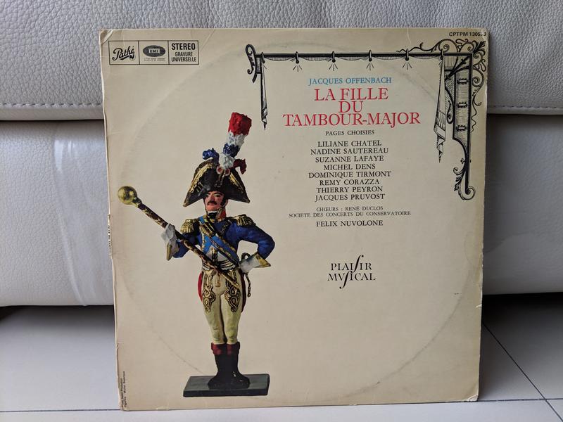 Felix Nuvolone - Offenbach La Fille Du Tambour-Major LP 1st