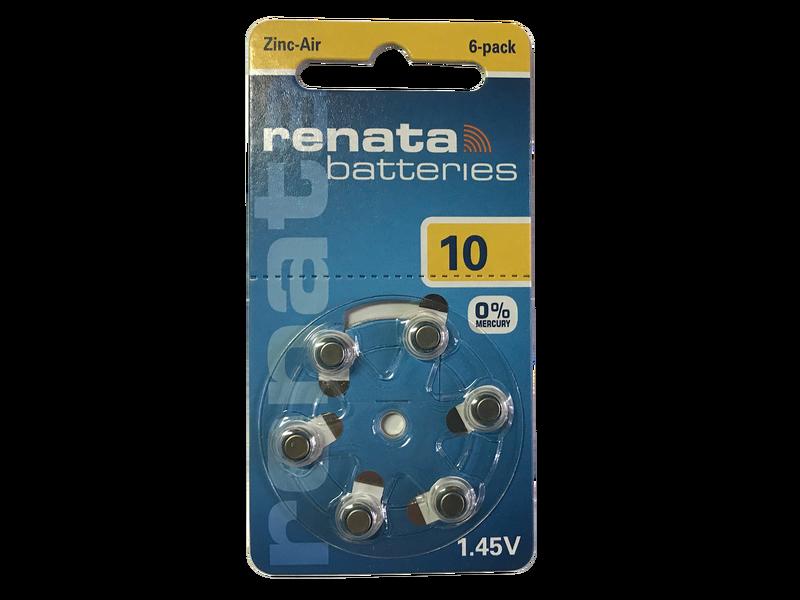 瑞士原裝 RENATA 助聽器電池 ZA10 PR70 P10 10 電池