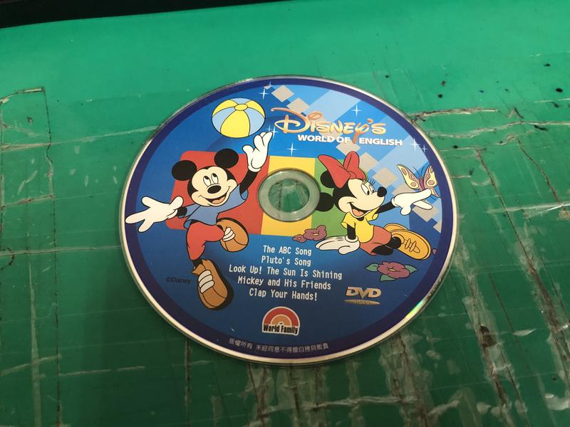二手裸片 DVD 專輯 寰宇 迪士尼美語世界 Disney's World of English <Z57>