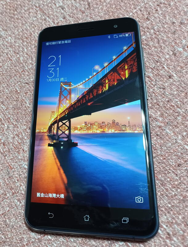 ╭✿㊣ 二手 海軍藍 5.5 吋 華碩 ZenFone 3 手機【ASUS_Z012DA】ZE552KL 4GB/64G