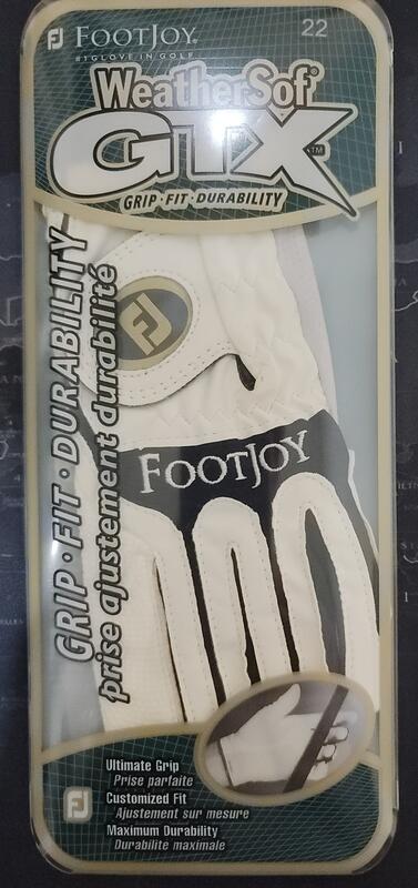 Footjoy FJ WeatherSof GTX 高爾夫手套 全新 22號 左手