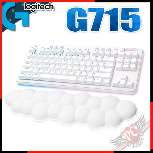 [ PCPARTY ] 羅技 Logitech G715 無線 美型炫光機械式鍵盤 線性軸  / 觸感軸