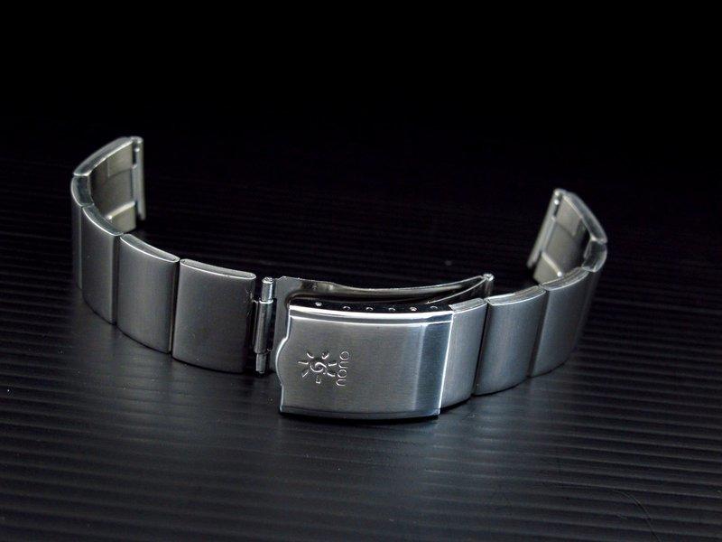 超值SOGO百貨鐘錶專櫃日系品牌nono,18mm單折扣全不鏽鋼製;適合替代各式同規格錶帶