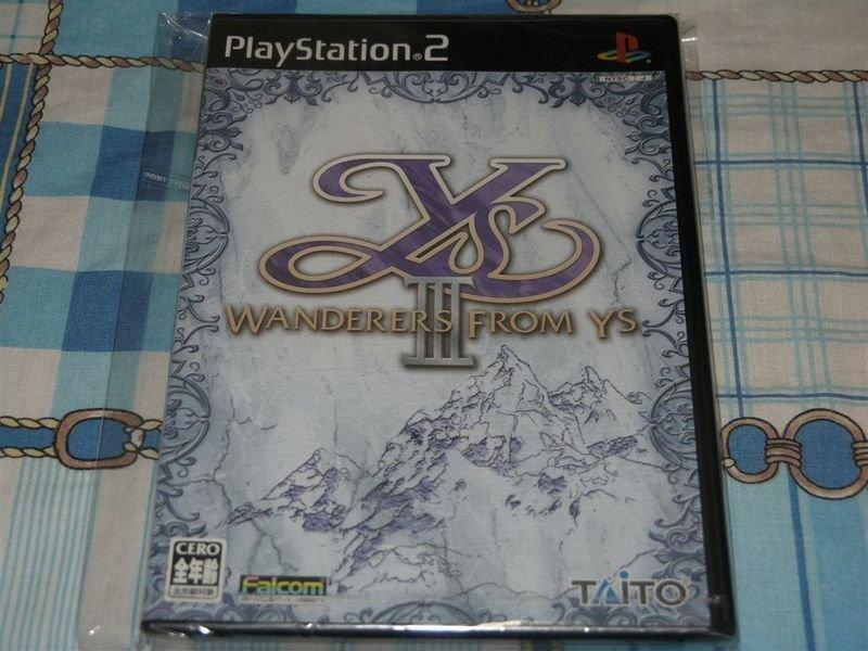 PS2 伊蘇 III(伊蘇 3 ~來自伊蘇的冒險者)~ 日初版全新