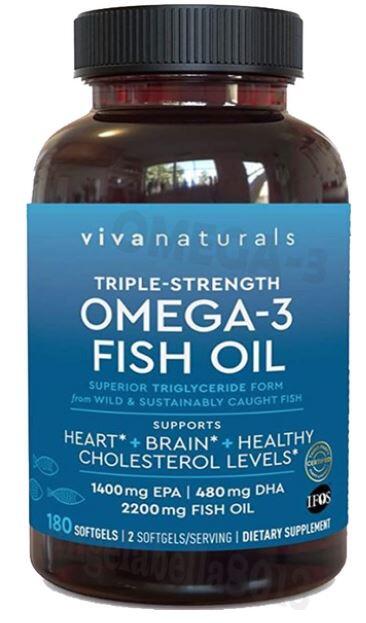 代購 Viva Naturals 頂級魚油Omega-3 Fish Oil  IFOS五顆星認證 深海魚油