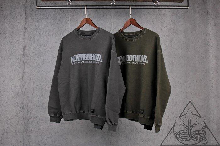 HYDRA】Neighborhood Pigment Dyed Sweatshirt 大學T 水洗【NBHD63