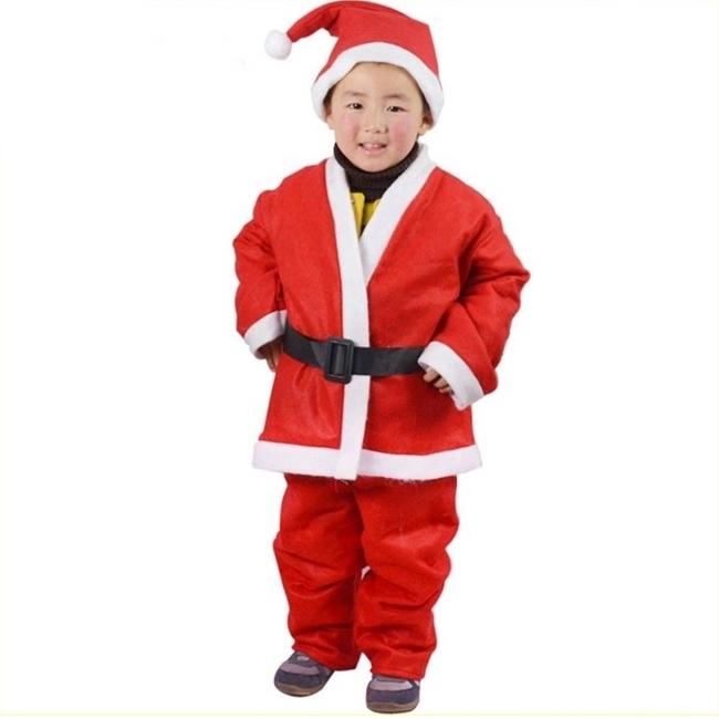 聖誕裝 聖誕節 男童套裝 (5件套3-13歲) 耶誕服裝 聖誕節服裝 童裝變裝 COSPLAY【M220002】塔克