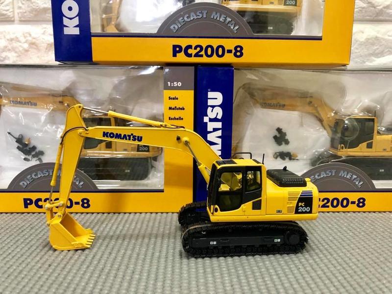 德國NZG 1/50 KOMATSU PC200-8怪手/挖土機模型| 露天市集| 全台最大的