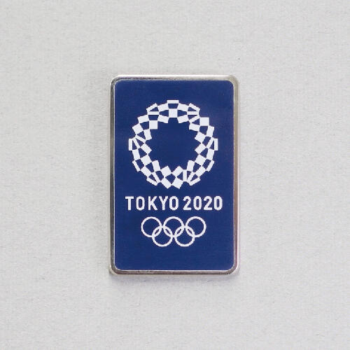迷俱樂部｜2020東京奧運 會徽LOGO 徽章 深藍 [TOKYO 2020] 奧運帕運 日本官方商店 周邊商品 紀念品