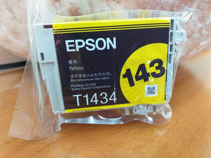 裸裝EPSON 143 T1433 原廠黃ME900WD/ME960FWD/ME82WD/ME940FW/WF-701