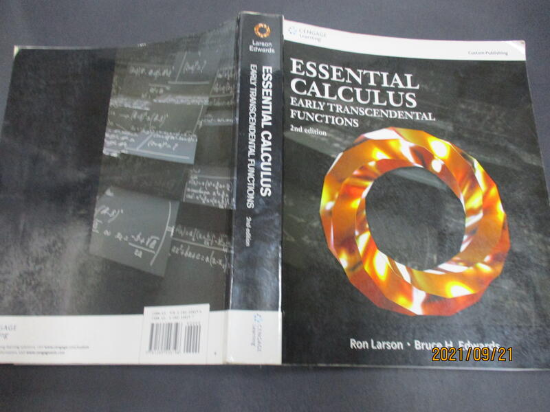 文瑄書坊 Essential Calculus 2/e Ron Larson 9781285558196 微劃記