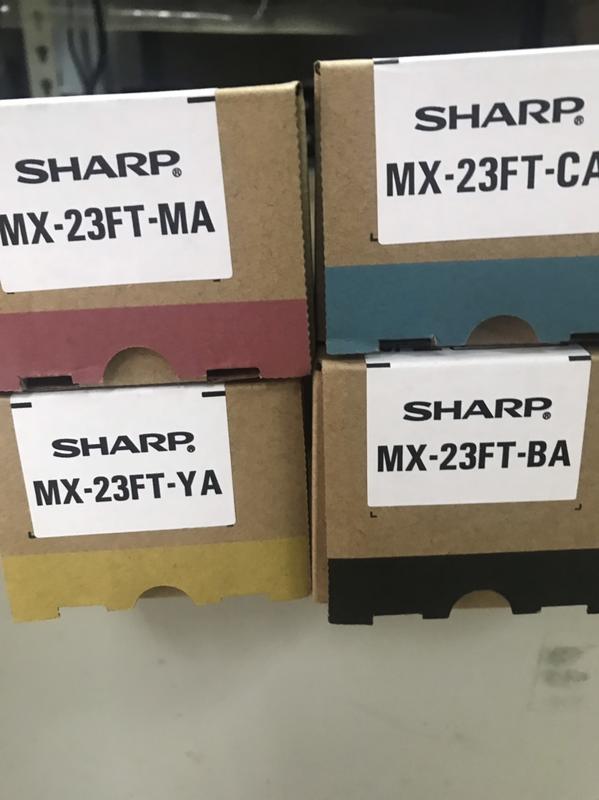 Sharp 夏普原廠碳粉 MX-23FT MX-2010U /MX-2310U/MX-3111U MX-2010