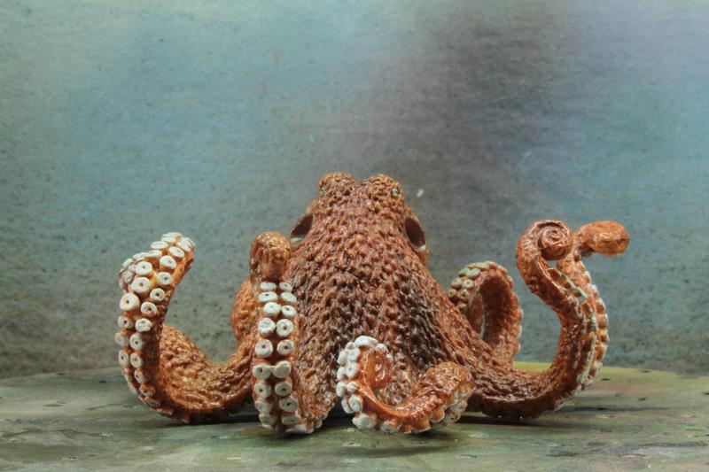 塗匠 模型 塗裝 代工  生物 章魚 