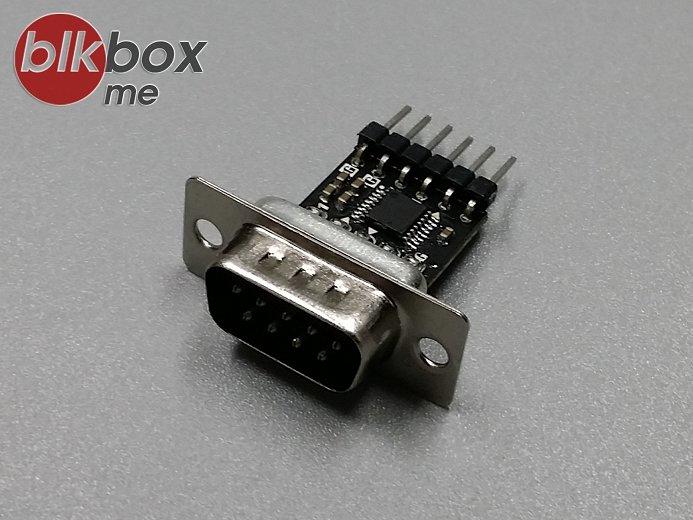 blkbox.me原裝㊣品 UART TTL RS232 公頭 1Mbps arduino (BB-FBPT01)