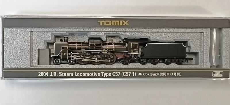 在庫新作TOMIX　2004　C‐57形　1号機　パーツ取付済み 蒸気機関車