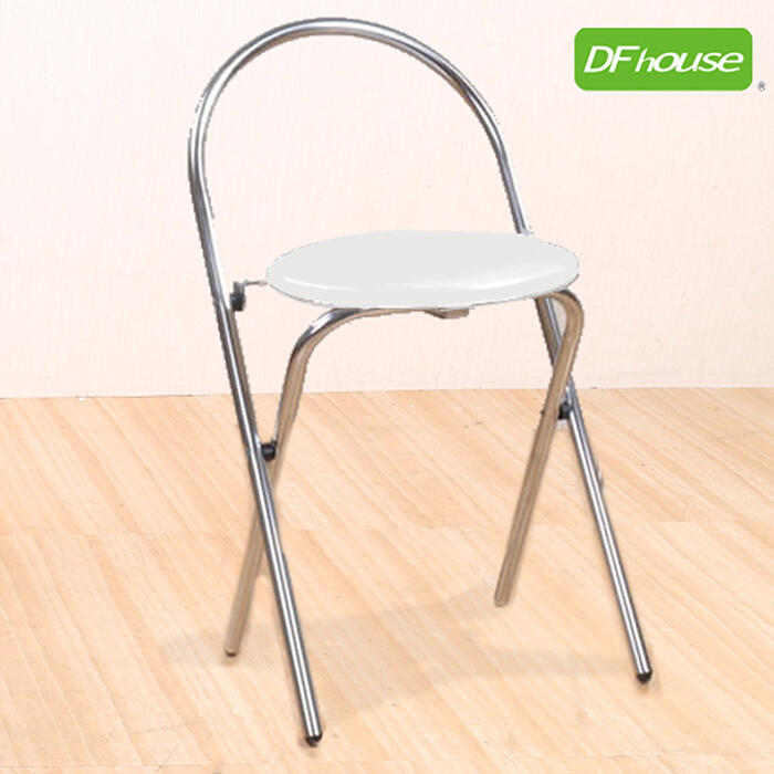 《DFhouse》簡約摺疊椅(1組2入)- 折合椅 摺疊椅 餐廳椅 辦公椅 會議椅 圓凳子 吧台椅 椅凳 活動場所