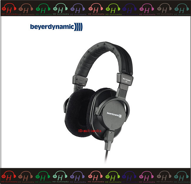 HD Multimedia 台中逢甲耳機專賣店 Beyerdynamic DT250 PRO 80ohms 監聽耳機