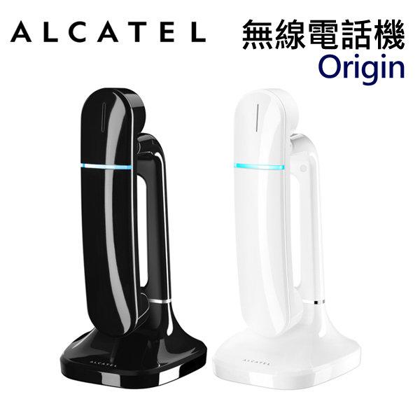 ALCATEL 阿爾卡特 數位式 無線電話機 Origin 黑色/白色可選 時尚 立式 造型