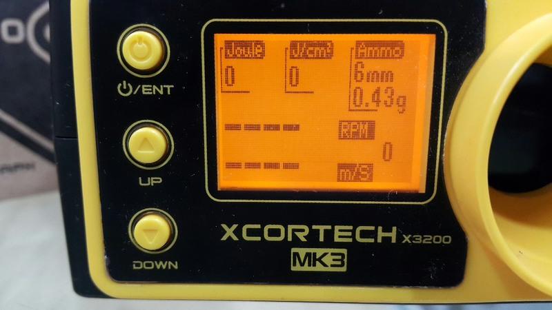 【五0兵工】台製XCORTECH X3200測速器,射速，焦耳,X3100的進化版