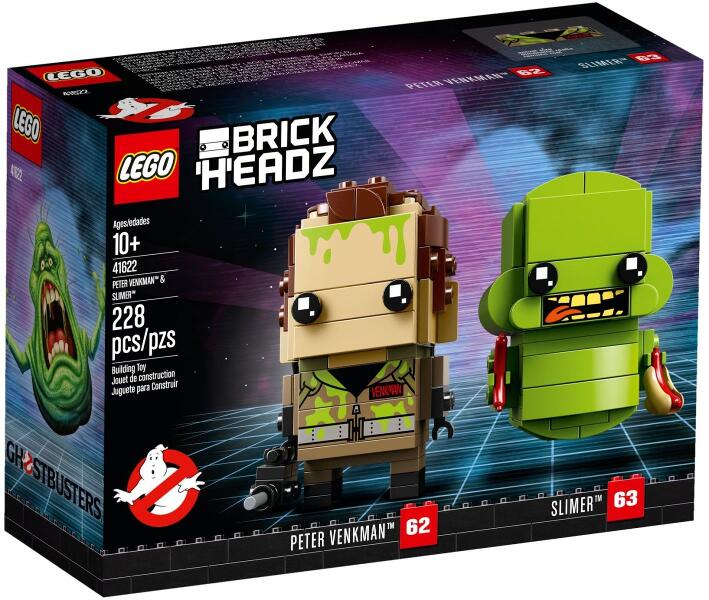 <樂高林老師>LEGO 41622 BrickHeadz系列 Peter Venkman & Slimer