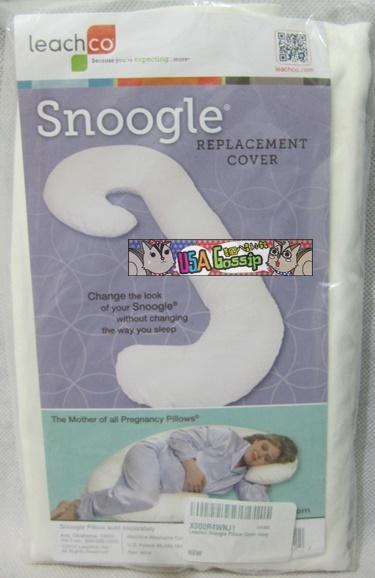 ㊣USA Gossip㊣ Leachco Snoogle 孕婦抱枕 專用替換枕套 - 象牙白