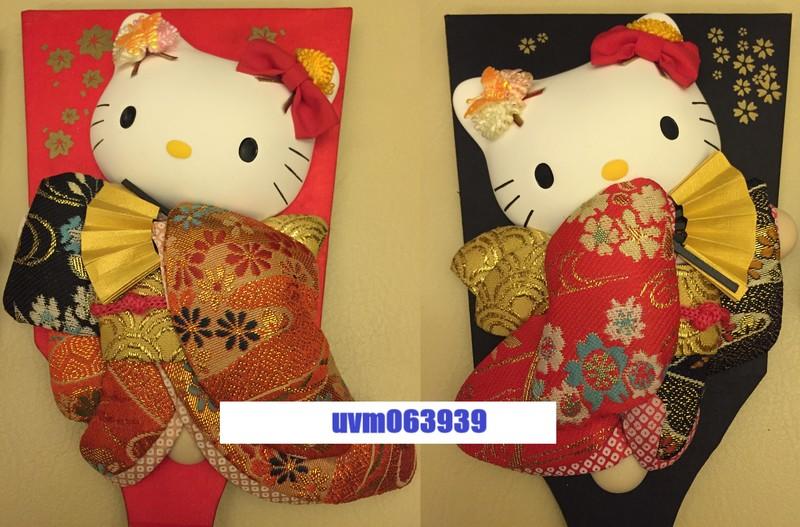Hello Kitty 凱蒂貓 日本限定 手工 羽子板   はろうきてぃ 日本人形   Sanrio