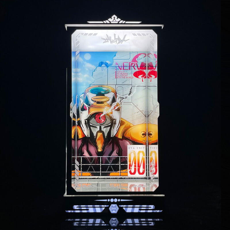【奶熊屋】HobbyMax 新世紀福音戰士 綾波零 Ver. RADIO EVA 專用壓克力展示盒