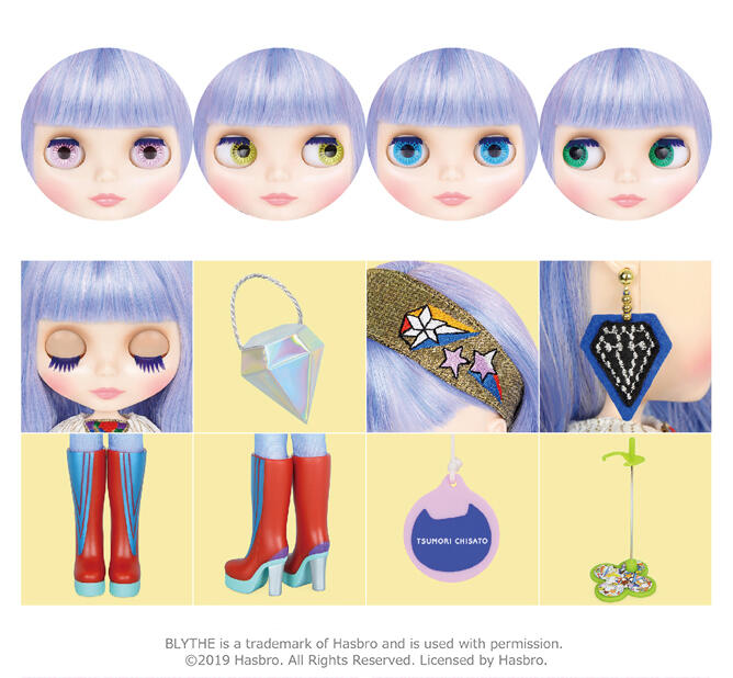 全新小布娃娃大布CWC限定津森千里小布Neo Blythe Tsumori Spirit