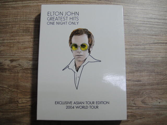 艾爾頓強Elton John greatest hits One Night only live 2CD+DVD
