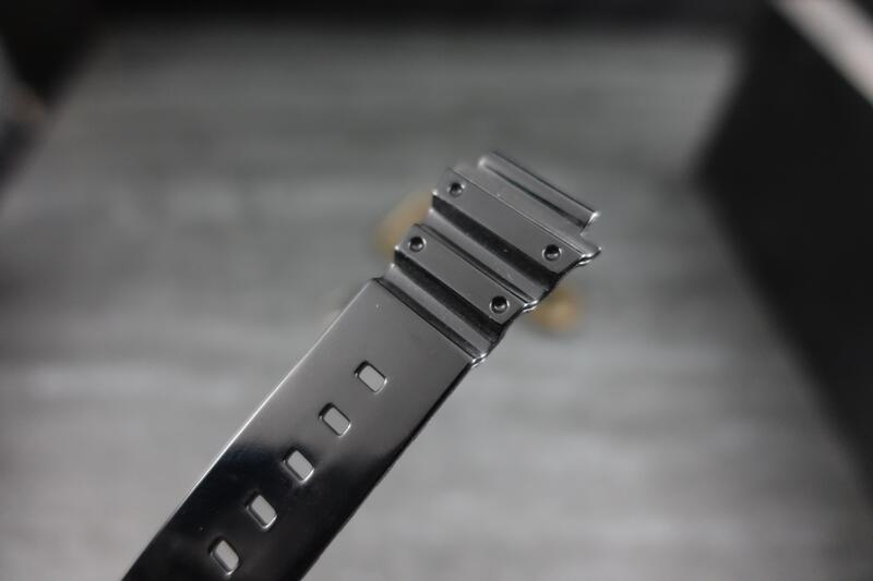 凸型18mm錶帶黑色橡膠錶帶～電子錶石英錶不鏽鋼製表扣 可替代MRW-200H原廠表帶or其他品牌相同規格表帶