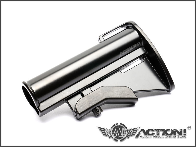 【Action!】需訂購）DNA - CAR-15 早期型 鋁合金 伸縮槍托（黑色膠漆版）M653 M723